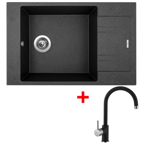 Sinks VARIO 780 Granblack + Vitalia GR
