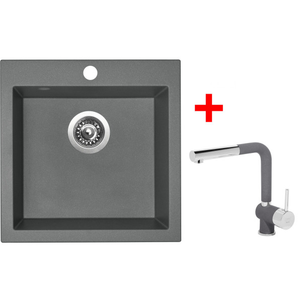 Sinks VIVA 455 Titanium + Mix 3 P GR