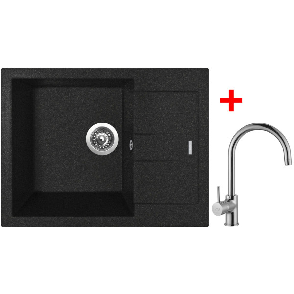 Sinks AMANDA 650 Granblack + Vitalia