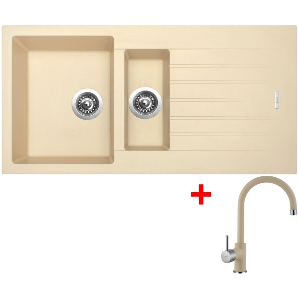 Sinks PERFECTO 1000.1 Sahara + Vitalia GR