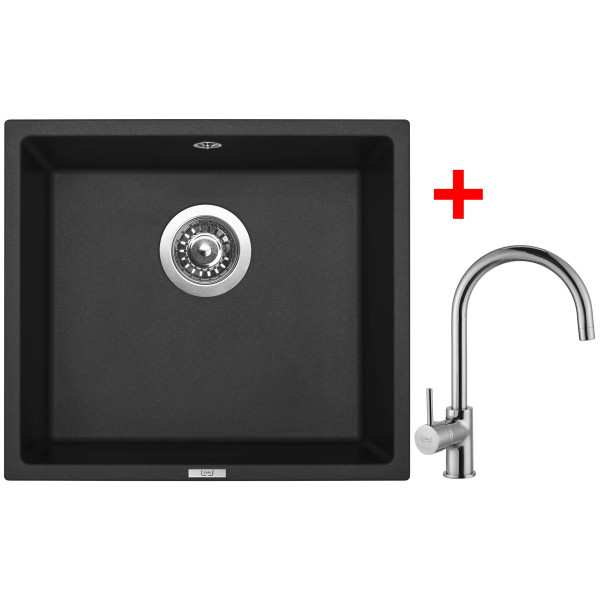 Sinks FRAME 457 Pureblack + Vitalia