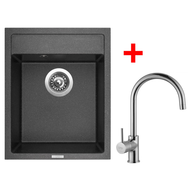 Sinks CLASSIC 400 Granblack + Vitalia