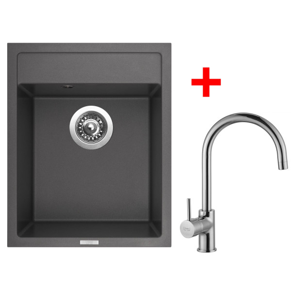 Sinks CLASSIC 400 Titanium + Vitalia