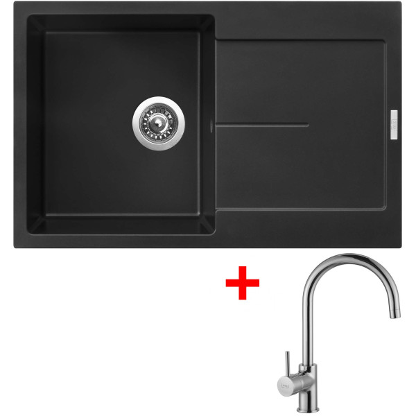 Sinks ULTIMA 790 Pureblack + Vitalia