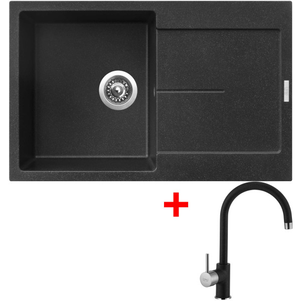 Sinks ULTIMA 790 Granblack + Vitalia GR