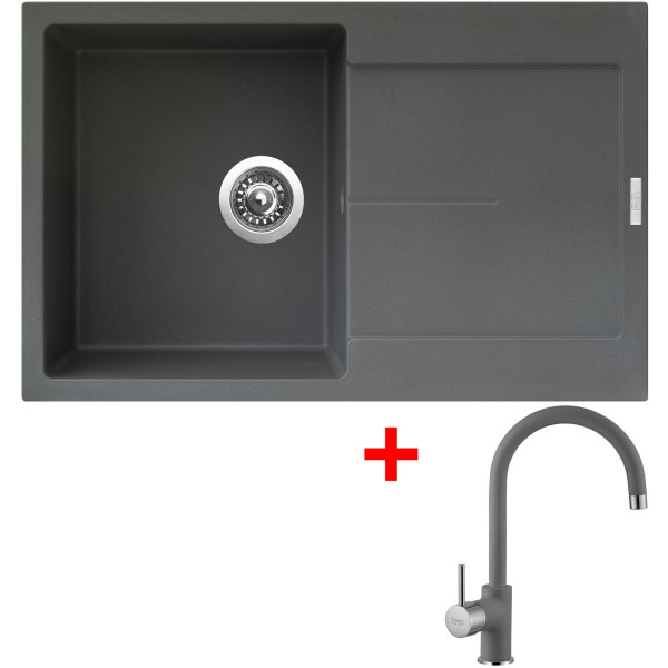 Sinks ULTIMA 790 Titanium + Vitalia GR