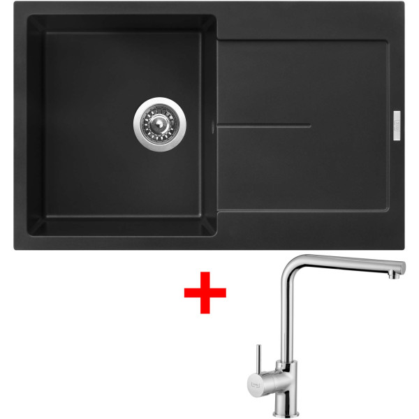 Sinks ULTIMA 790 Pureblack + Elka