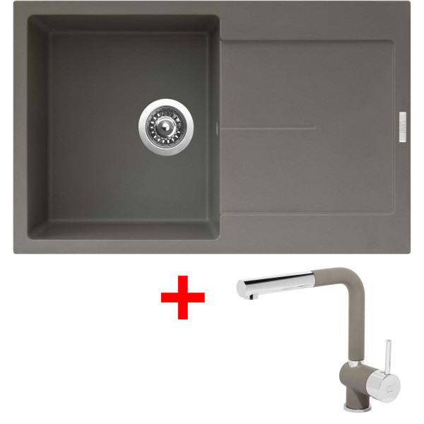 Sinks ULTIMA 790 Truffle + Mix 3 P GR