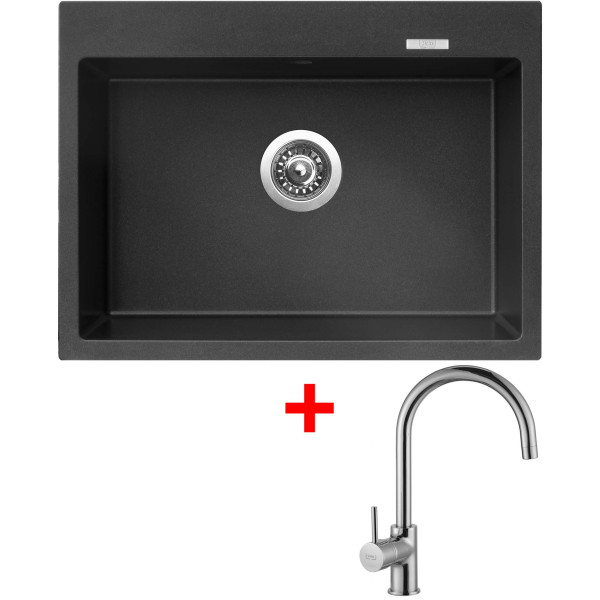 Sinks MAXIMO 680 Metalblack + Vitalia
