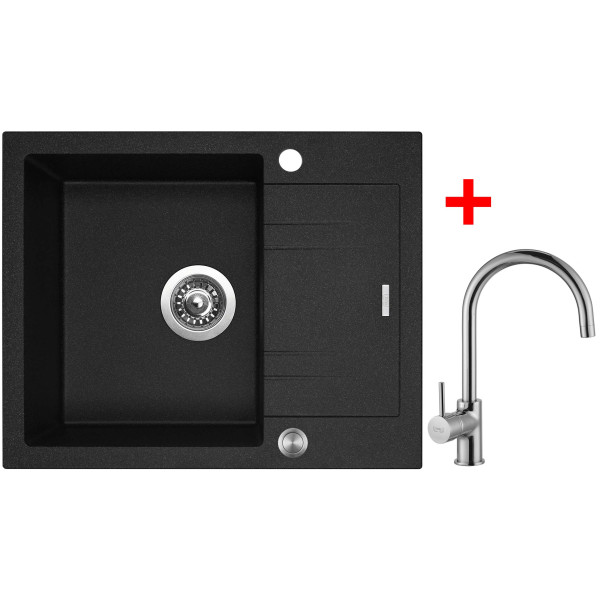 Sinks LINEA 600 XC Granblack + Vitalia