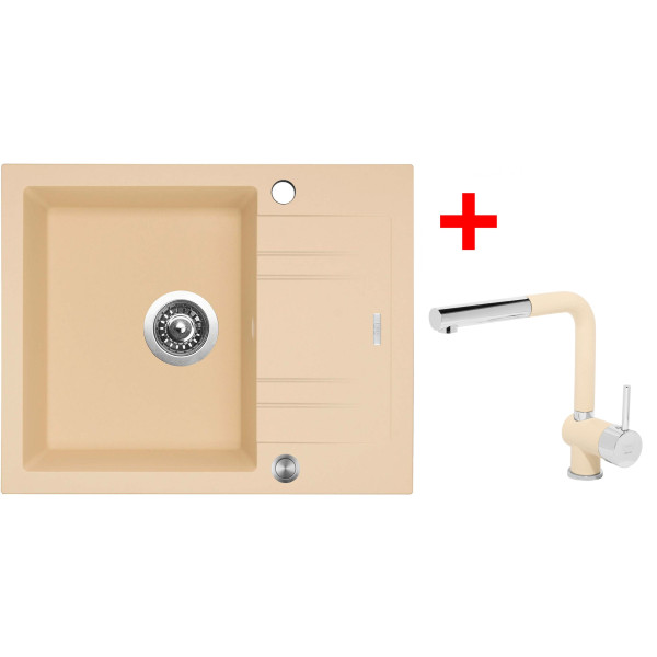 Sinks LINEA 600 XC Sahara + Mix 3 P GR