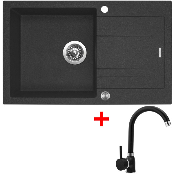 Sinks LINEA 780 XC Granblack + Polo GR