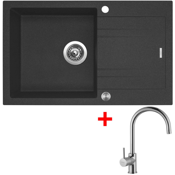 Sinks LINEA 780 XC Granblack + Vitalia
