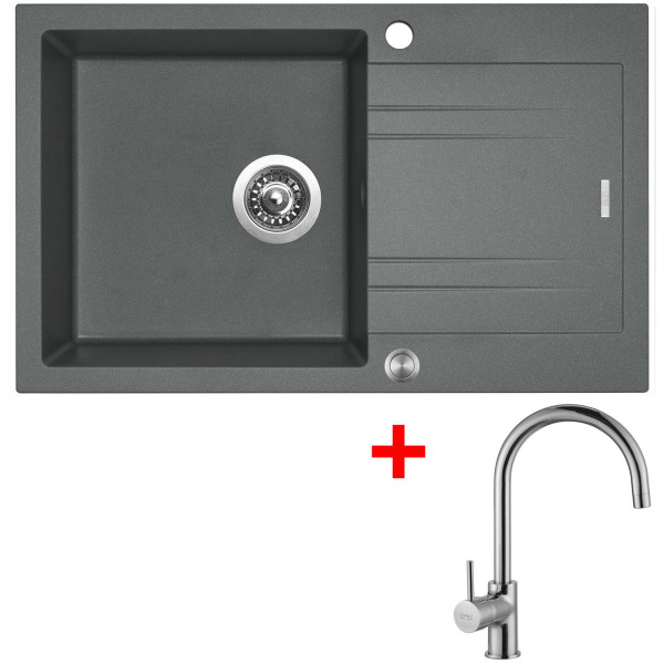 Sinks LINEA 780 XC Titanium + Vitalia