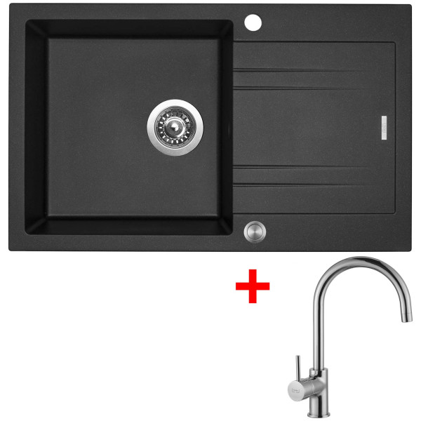 Sinks LINEA 780 XC Metalblack + Vitalia