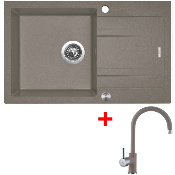 Sinks LINEA 780 XC Truffle + Vitalia GR