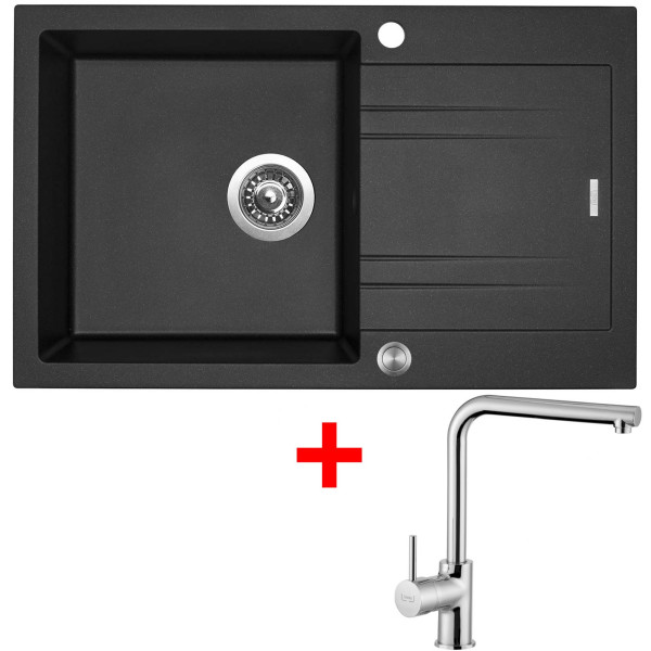 Sinks LINEA 780 XC Metalblack + Elka