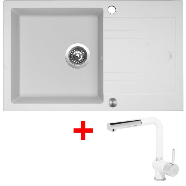 Sinks LINEA 780 XC Milk + Mix 3 P GR