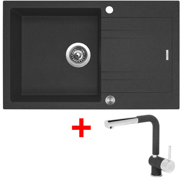Sinks LINEA 780 XC Granblack + Mix 3 P GR