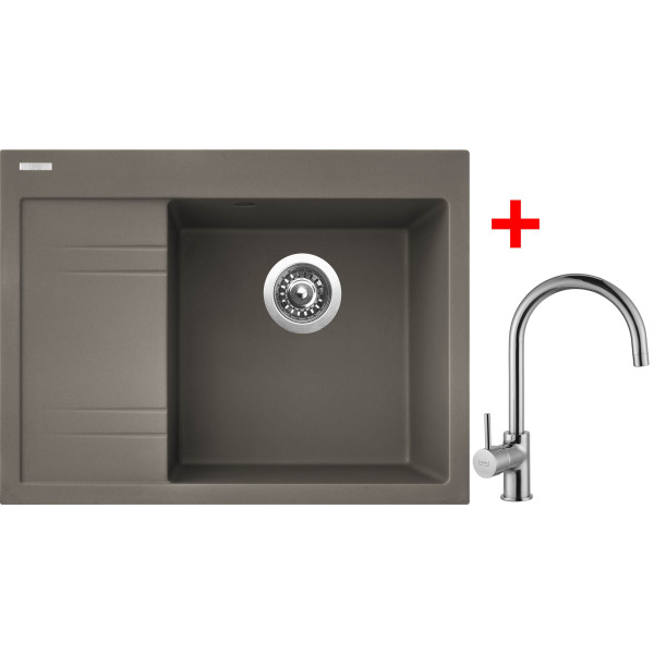 Sinks RIM 650 P Truffle + Vitalia