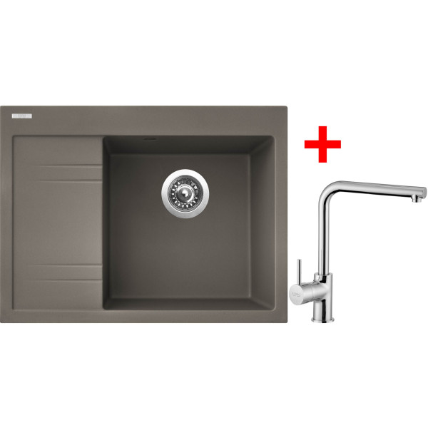Sinks RIM 650 P Truffle + Elka
