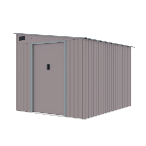plechový domek LANITPLAST WANDHAUS 78 WARM GREY LG4360