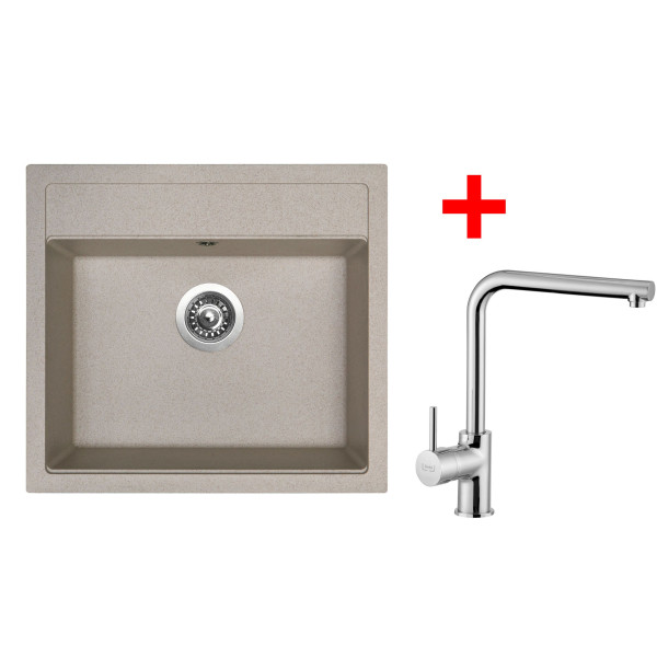Sinks SOLO 560 Avena + ELKA lesklá
