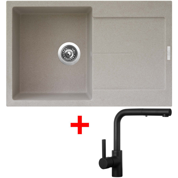 Sinks ULTIMA 790 Avena + ENIGMA S Černá matná