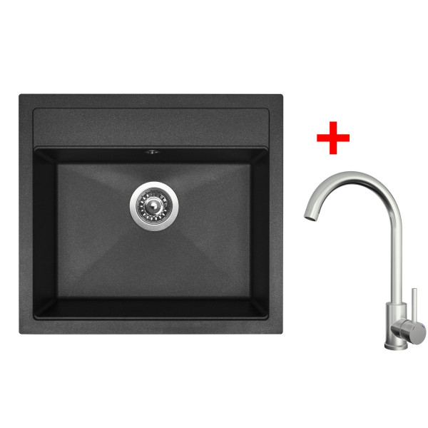 Sinks SOLO 560 Granblack + ARCO celonerezová