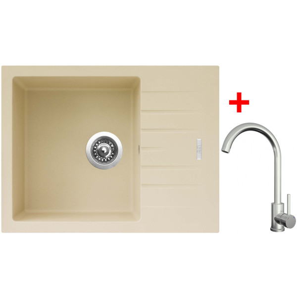 Sinks PERFECTO 650 Sahara + ARCO celonerezová