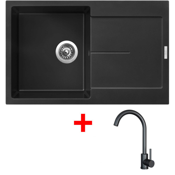 Sinks ULTIMA 790 Pureblack + ARCO černá matná
