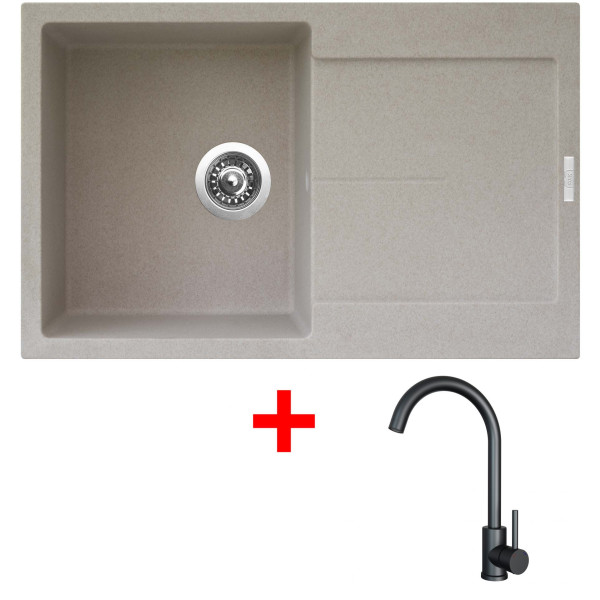 Sinks ULTIMA 790 Avena + ARCO černá matná