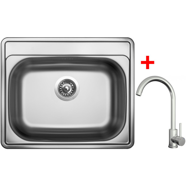 Sinks COMFORT 600 + ARCO celonerezová
