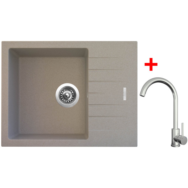 Sinks PERFECTO 650 Avena + ARCO celonerezová