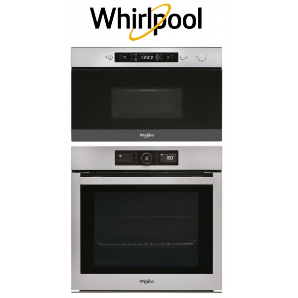 Set WHIRLPOOL OAKZ9 6200 CS IX + AMW 4920 IX + 5 let záruka na motor ventilátoru trouby