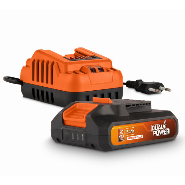 Nabíječka 20V/40V 2.0A  plus  Baterie 20V LI-ION 2,0Ah