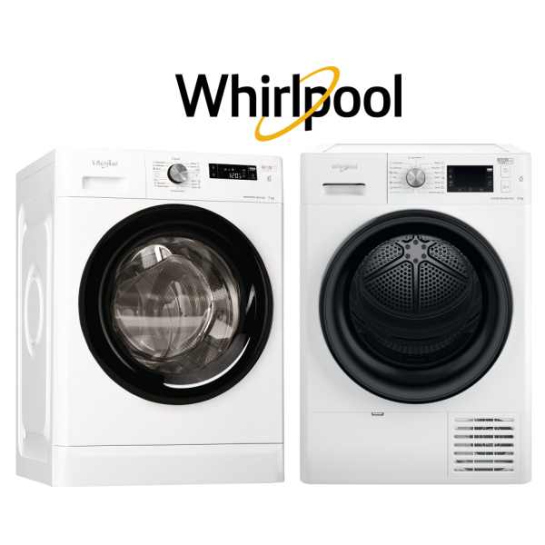 Set WHIRLPOOL FFS 7238 B EE + FFT M11 72B EE + Záruka 10 let na MOTOR bubnu