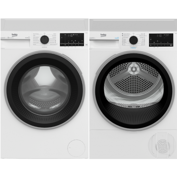 Set Beko B3WFU58415WCSHBG + DPY8506GXB2 + Záruka 10 let na MOTOR
