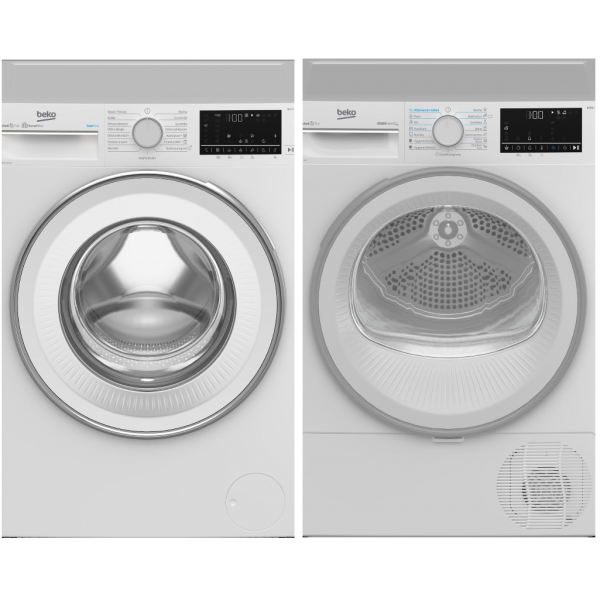 Set Beko B3WFU57413WCSHWG + B3T682310WCSHWG + Záruka 10 let na MOTOR pračky