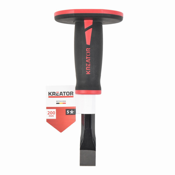 Sekáč ruční plochý s ochranou 21 x 200mm