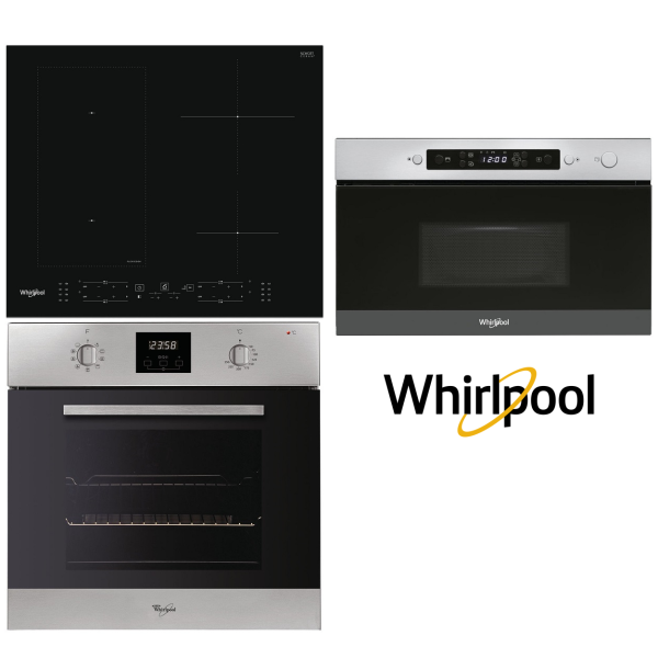 Set WHIRLPOOL AKP 458/IX + AMW 4910 IX +  WL B1160 BF + Záruka 5 let na MOTOR VENTILÁTORU trouby