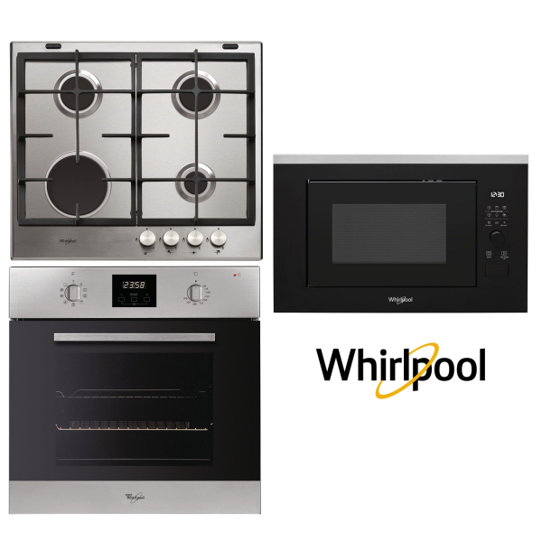 Set WHIRLPOOL AKP 458/IX + WMF250G + GMF 6412/IX + Záruka 5 let na MOTOR VENTILÁTORU trouby
