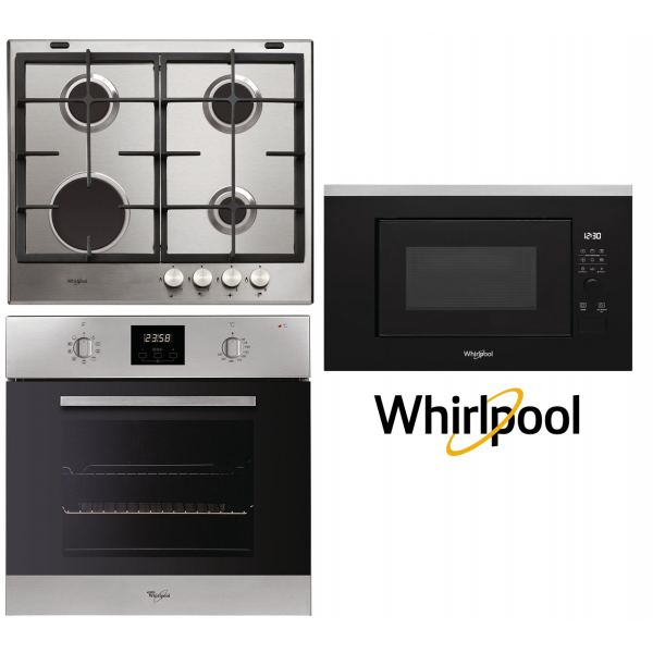 Set WHIRLPOOL AKP 458/IX + WMF200G + GMF 6412/IX + Záruka 5 let na MOTOR VENTILÁTORU trouby