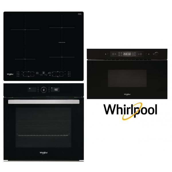 Set WHIRLPOOL AKZ9 6230 NB + AMW 439 NB + WB B8360 NE + Záruka 5 let na MOTOR VENTRILÁTORU trouby