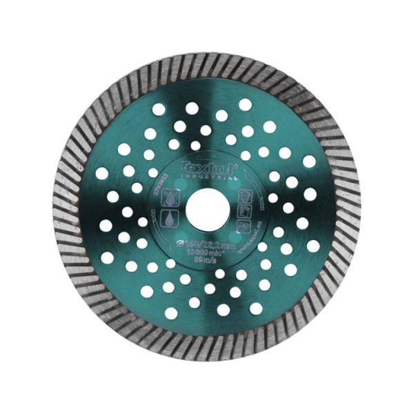 Kotouč diamantový řezný, turbo Fast Cut, suché i mokré řezání, O 150x22,2x2,5mm
