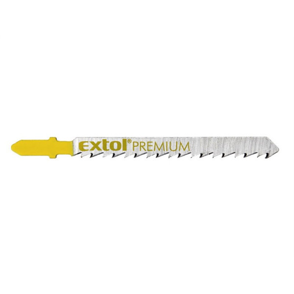 Plátky do přímočaré pily 5ks, 75x4,0mm, HCS