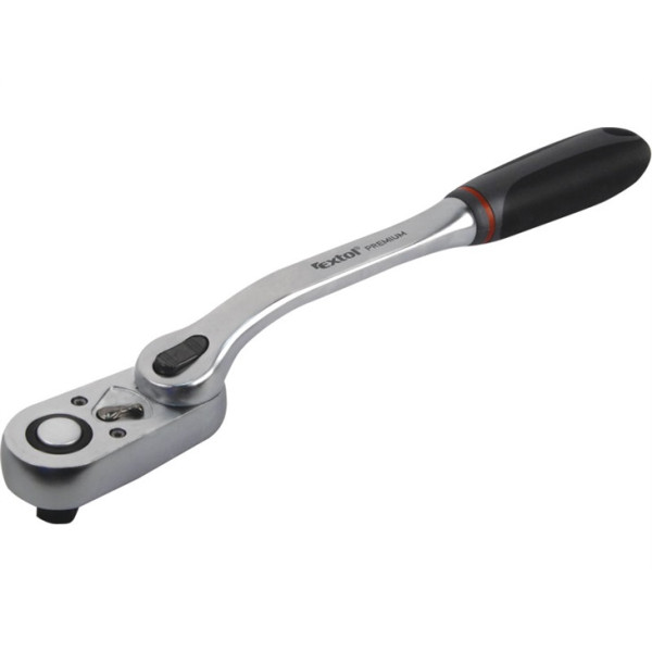 Ráčna tvarová kloubová, 48 zubů, 1/2", L 310mm, CrV