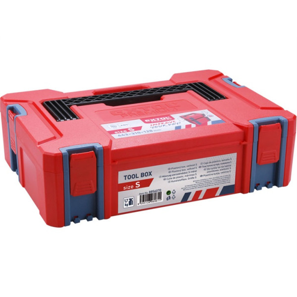 Box plastový, S velikost, vněj. rozměr 443x310x128mm