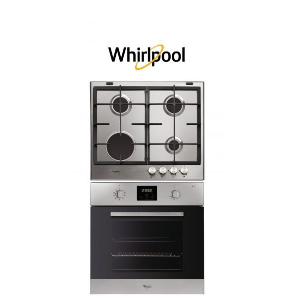 Set WHIRLPOOL AKP 458/IX + GMF 6412/IX + Záruka 5 let na MOTOR VENTILÁTORU trouby