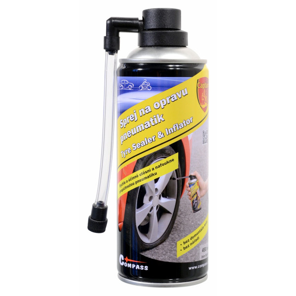 Compass Sprej na lepení pneu 450ml CAPTAIN